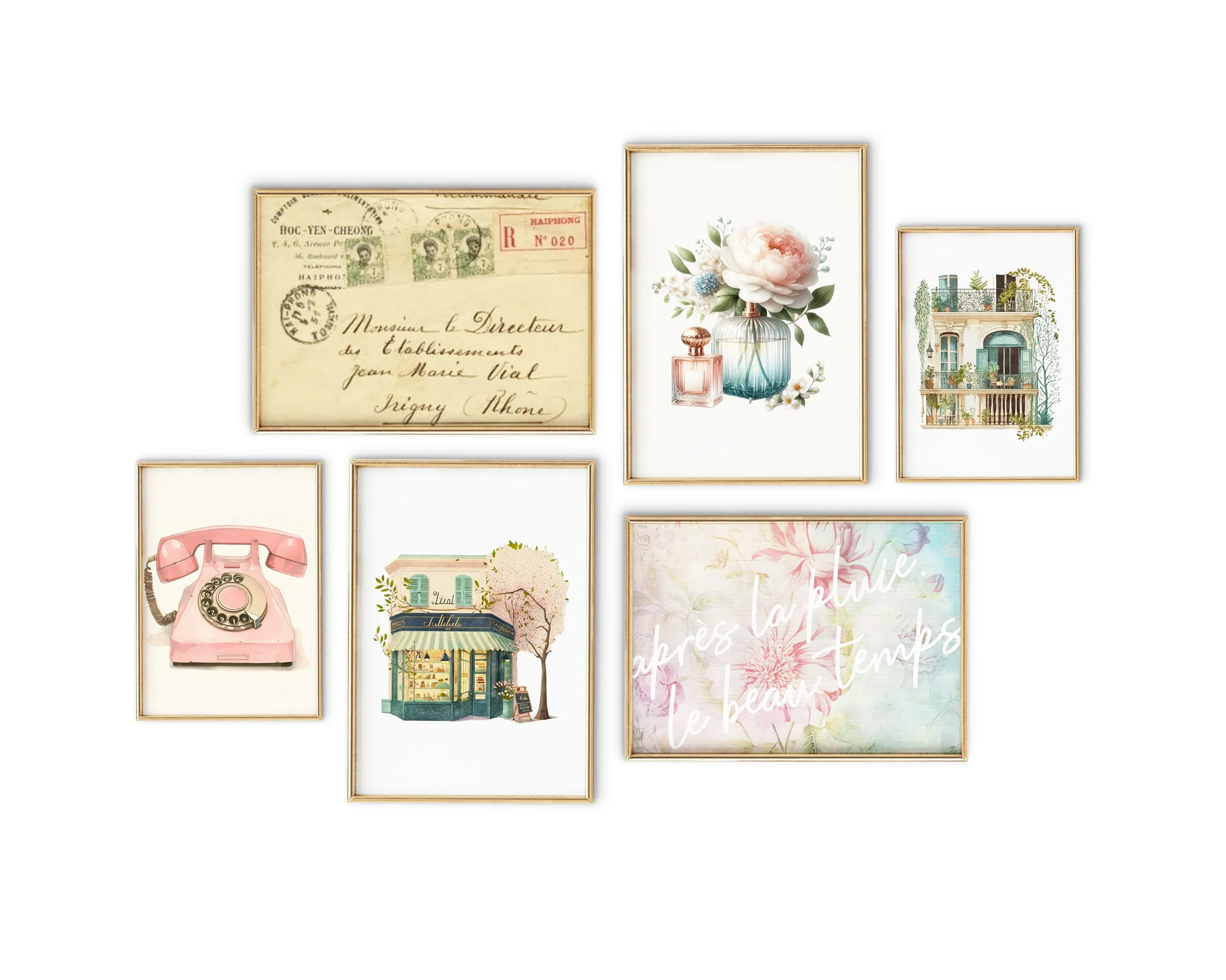 🏠 Cozy French Perfumery Wall Art – Whimsical Parisian Decor 🌸