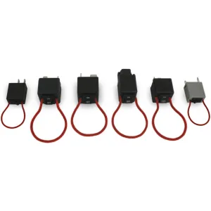 6-PC. Master Relay Bypass Switch Set with Amp Loop