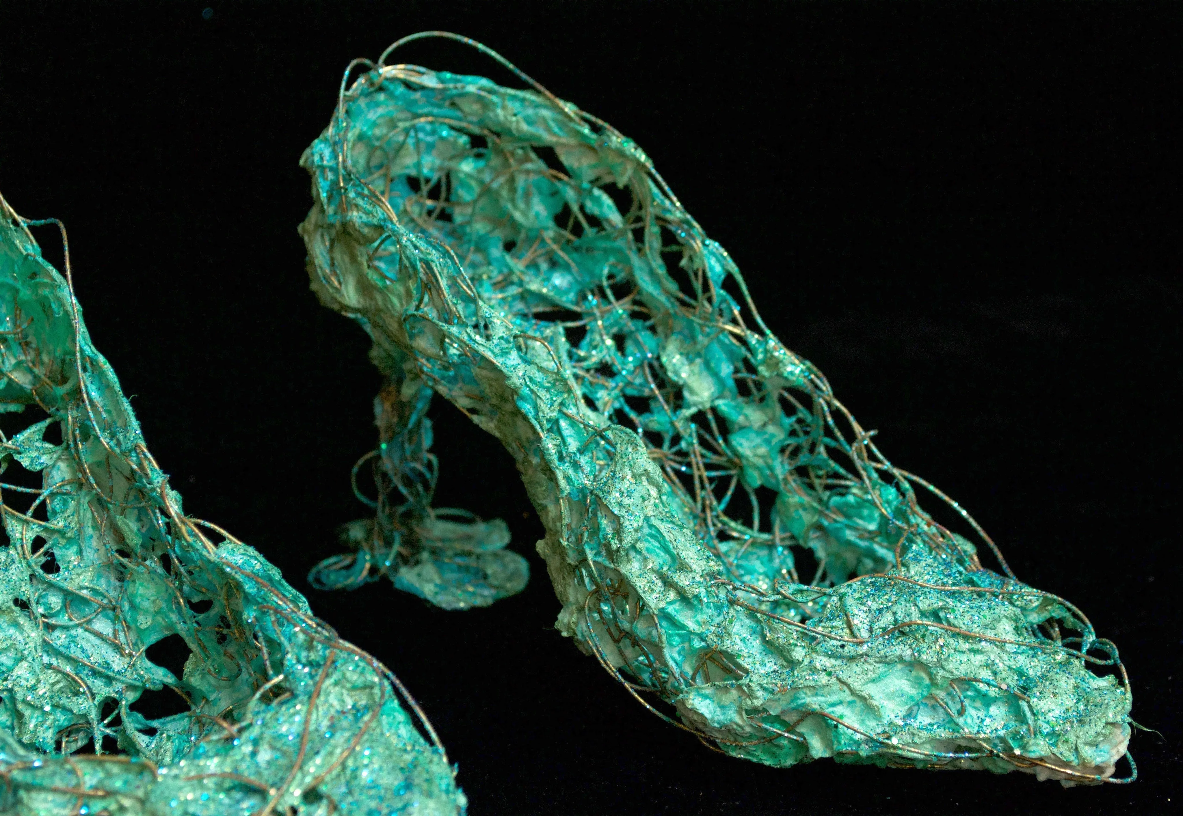 Abaca Virens (Green Abaca) Shoes