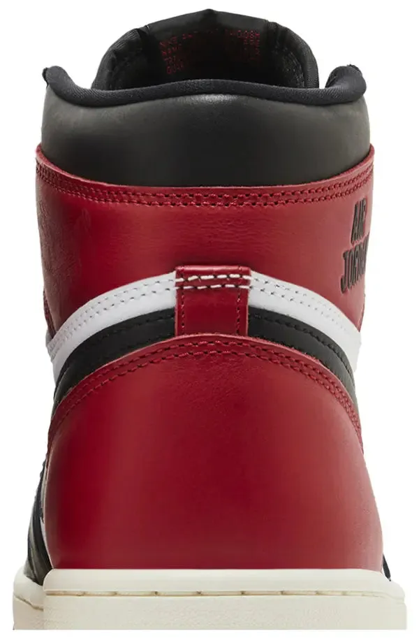 Air Jordan 1 Retro High OG 'Black Toe Reimagined' Sneakers for Men