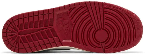 Air Jordan 1 Retro High OG 'Black Toe Reimagined' Sneakers for Men