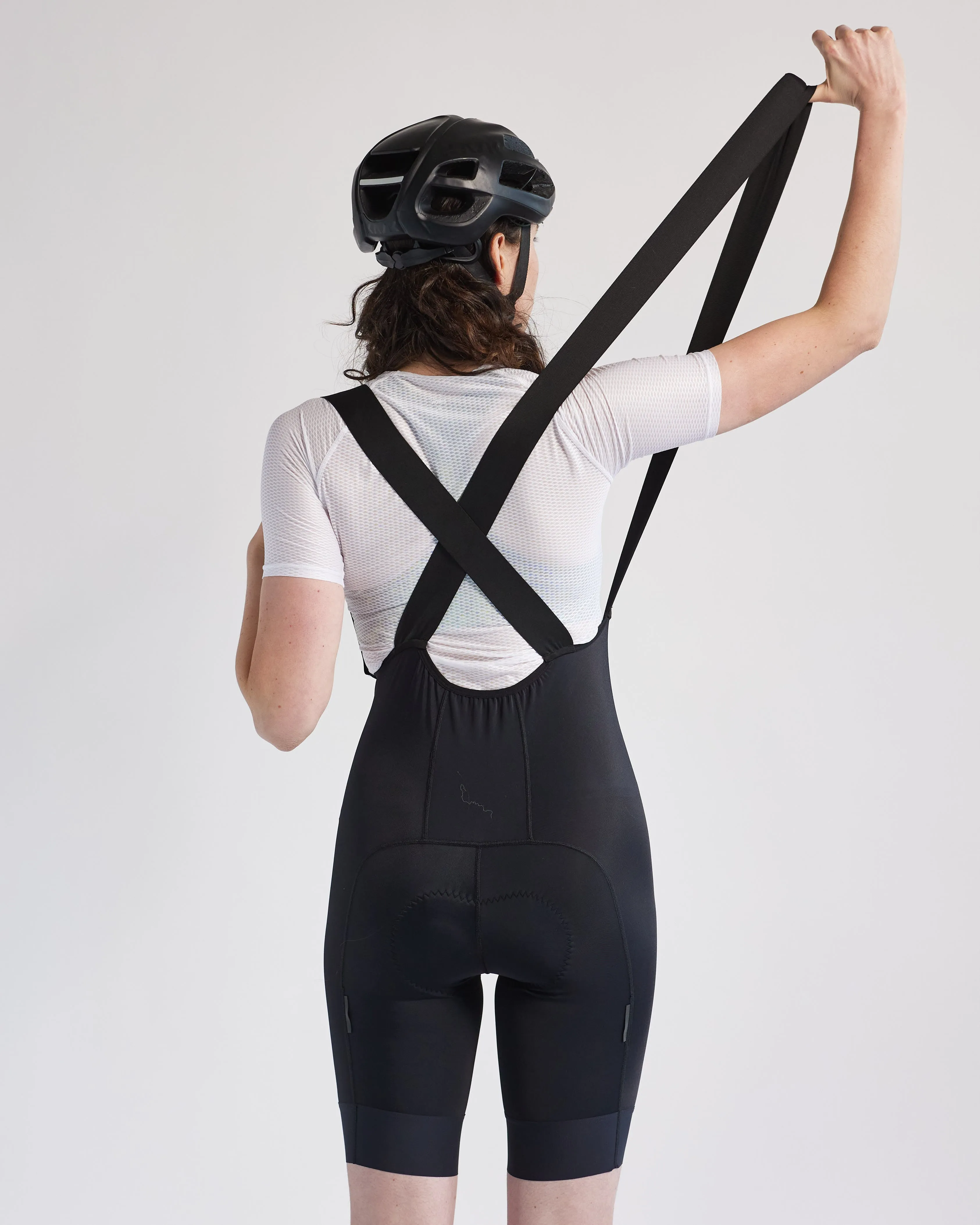 ALBION Womens All Road Short Sleeve Mesh Base Layer - White