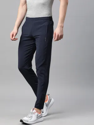 Alcis Men Dry Tech Slim Fit Sports Track Pants with Reflective Detail