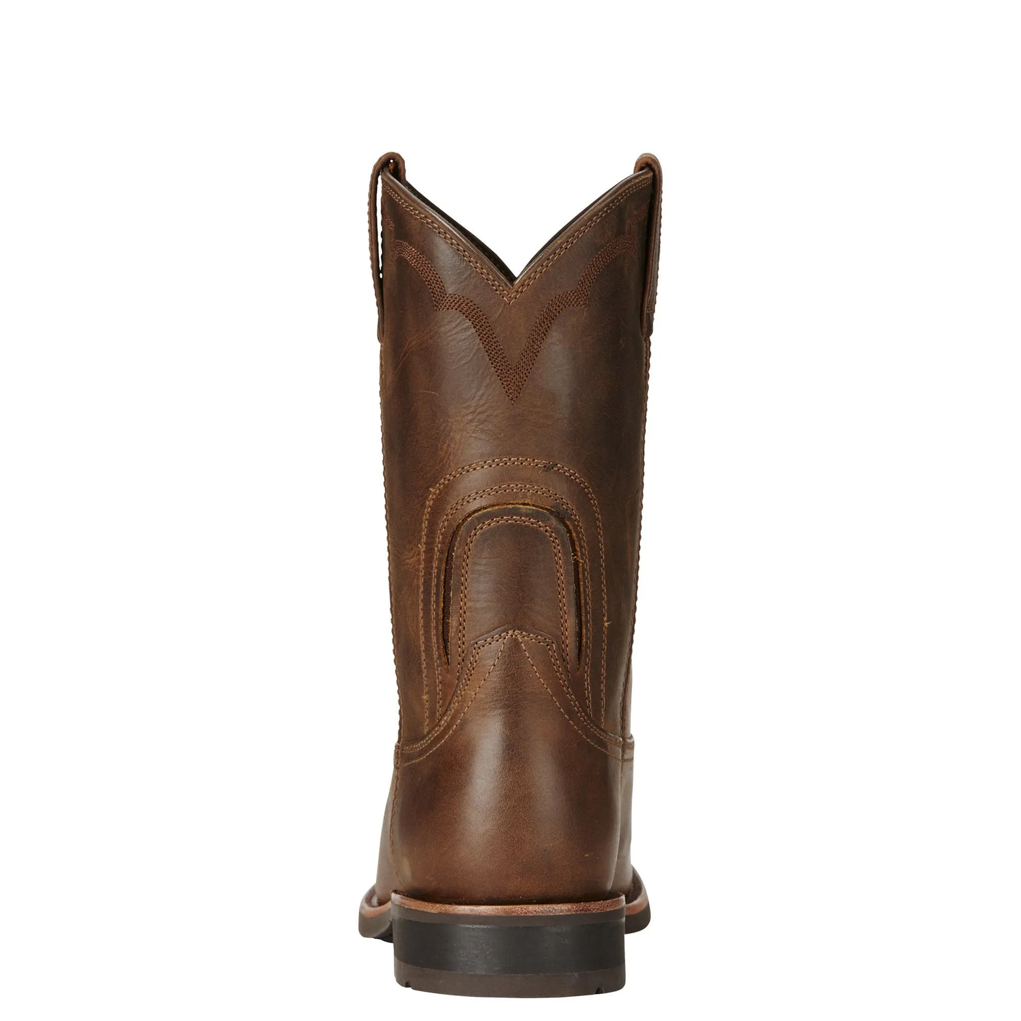 Ariat Dura Roper Distressed Brown Mens Boots