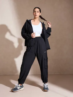 Black Tracker Cargo Pants & Cargo Jacket
