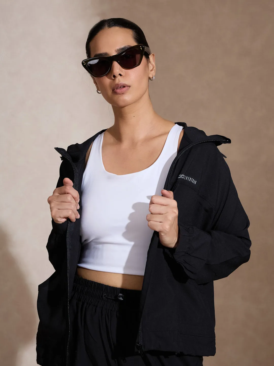 Black Tracker Cargo Pants & Cargo Jacket