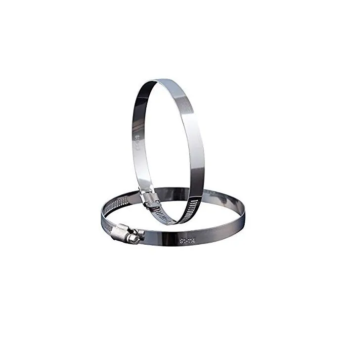 Blauberg DK-150-PVC-BLK Ventilation PVC Flexible Duct Cowled Wall Kit 6" 150mm Black