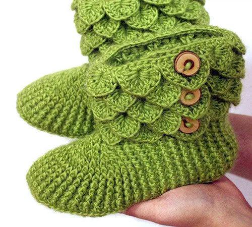 Botas En Puntada Cocodrilo (Tamaño Adulto)
