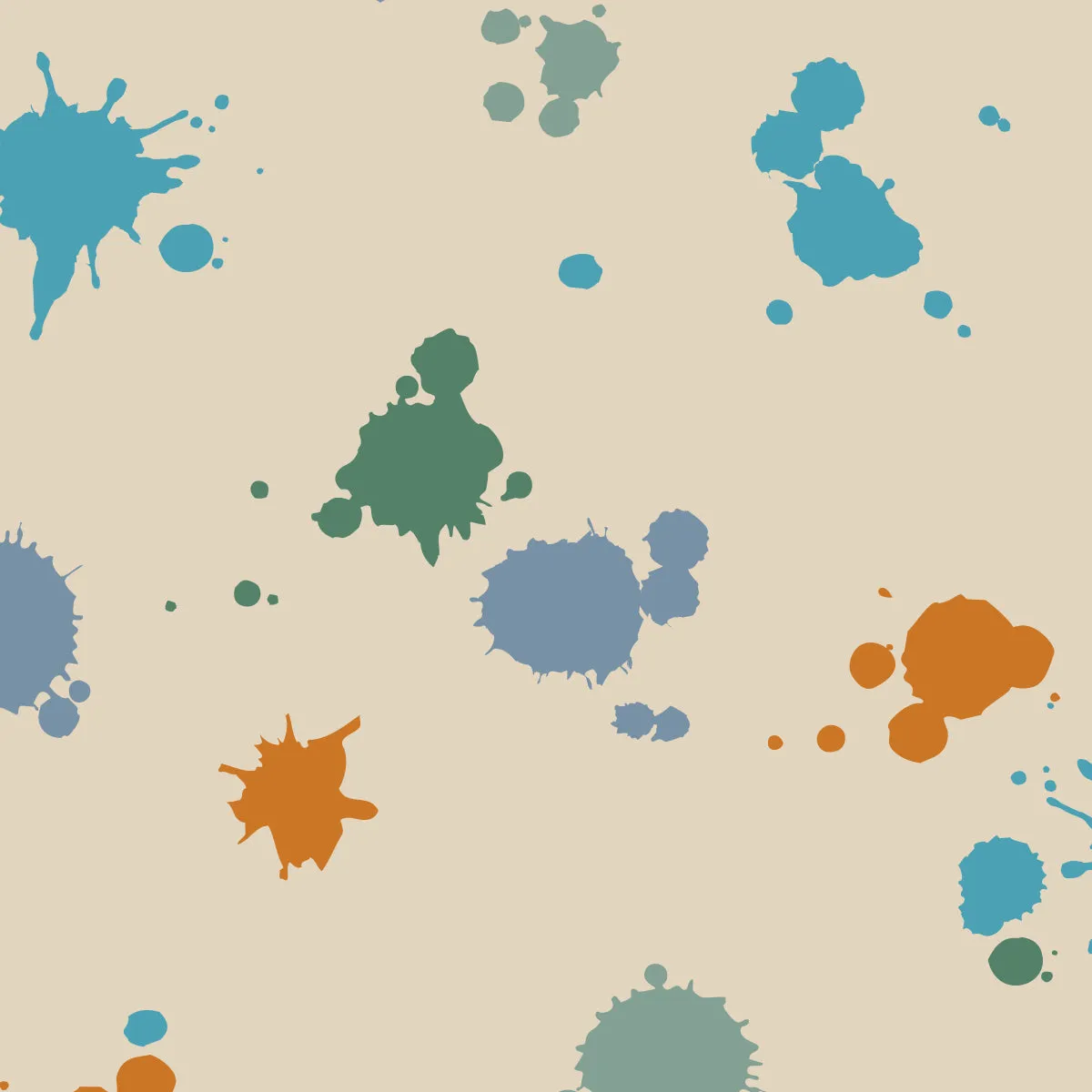 Bottes de pluie imperméables crème à motifs|| Cream waterproof rain boots with all over print