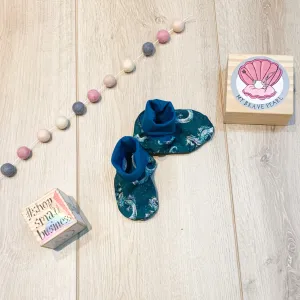 BP Baby Sock Booties - Reversible/Seamless
