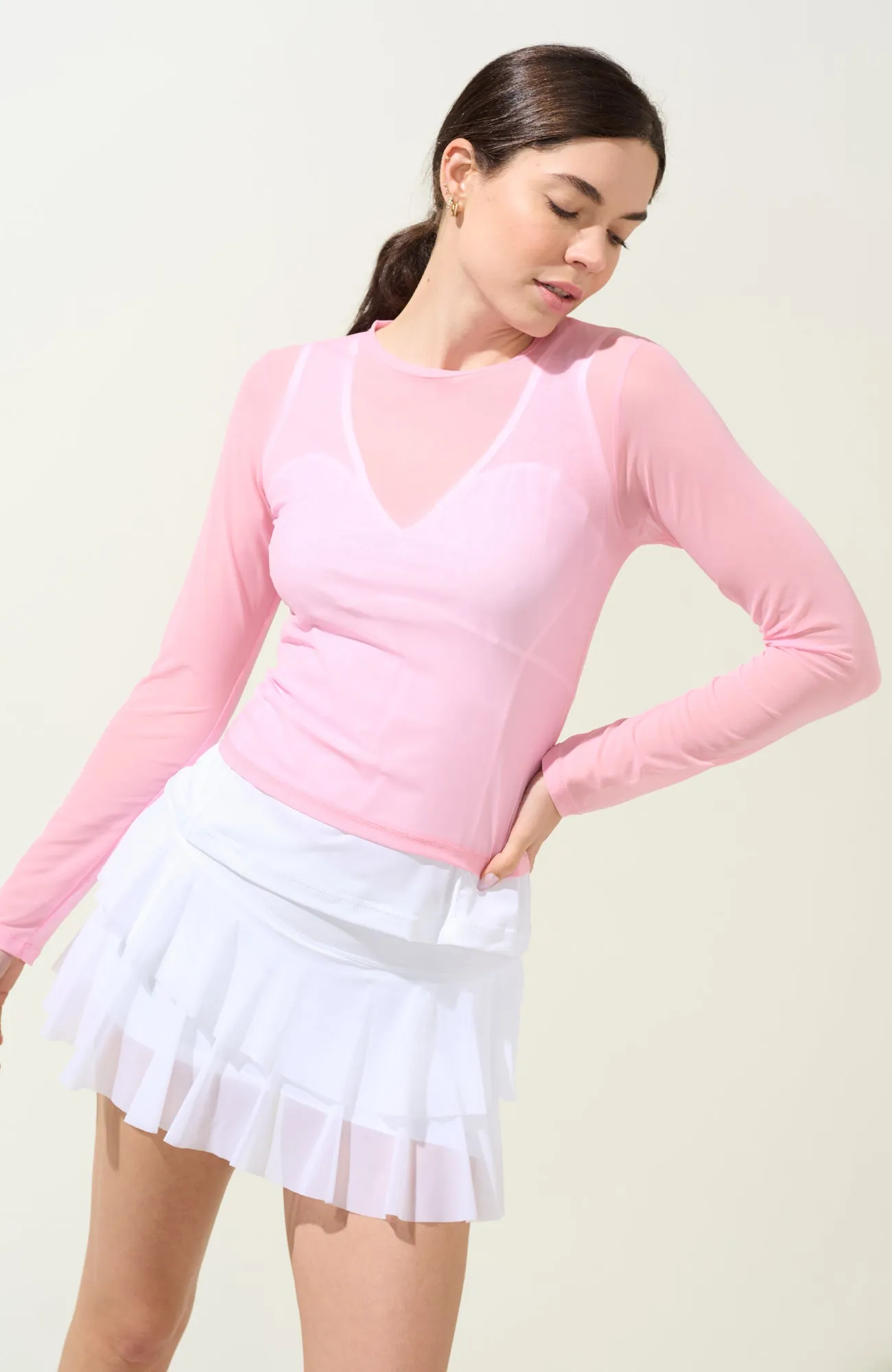 Breezy Mesh Top Venus