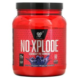 BSN, N.O.-Xplode Legendary Pre-Workout 1.22 lb (555 g) Grape Exp 3 July 2026