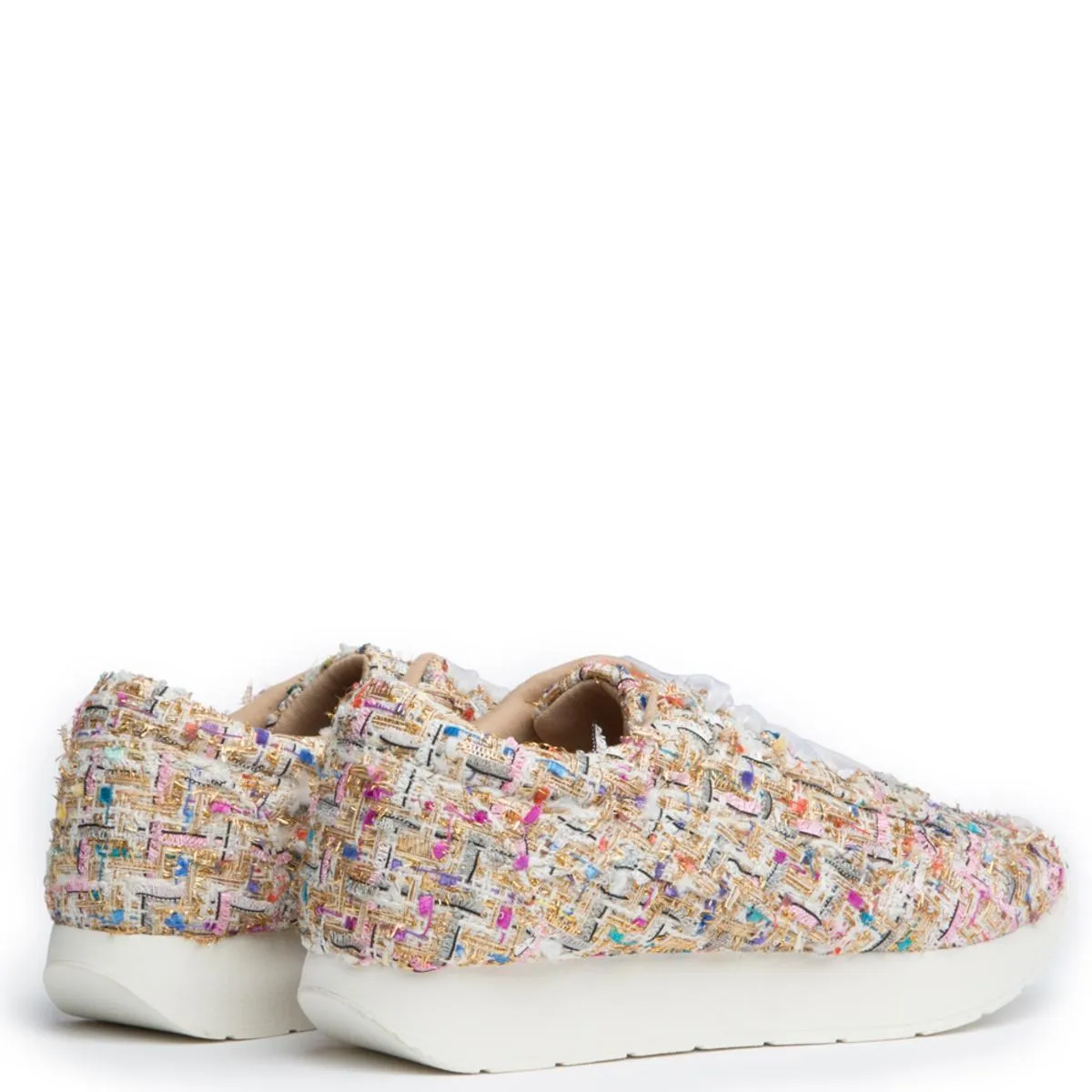 Cape Robbin Fellini-1 Nude Sneaker Nude