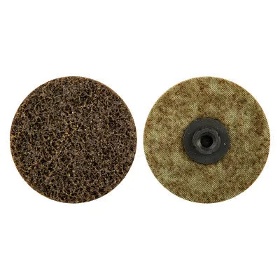 Carborundum Carbo Surface Prep Non-Woven Quick-Change Disc, Type II, 2", Coarse, 05539554464