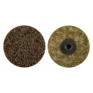 Carborundum Carbo Surface Prep Non-Woven Quick-Change Disc, Type II, 2", Coarse, 05539554464