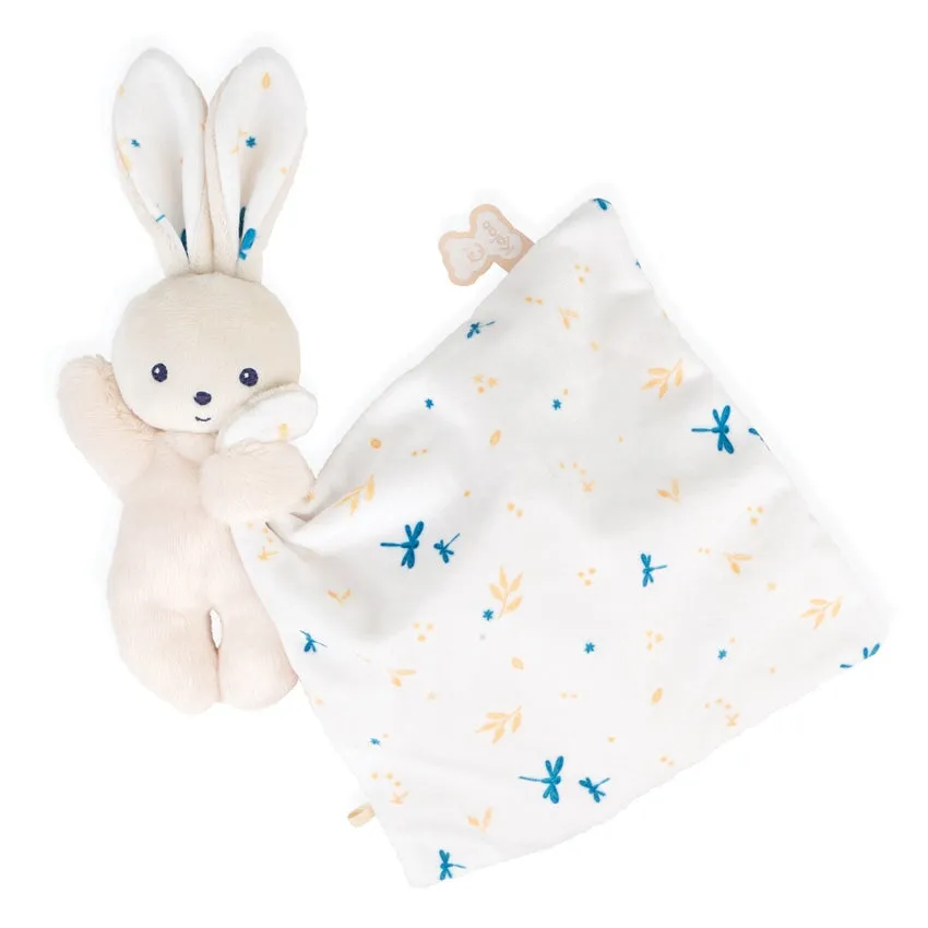 Carre Doudou Rabbit White