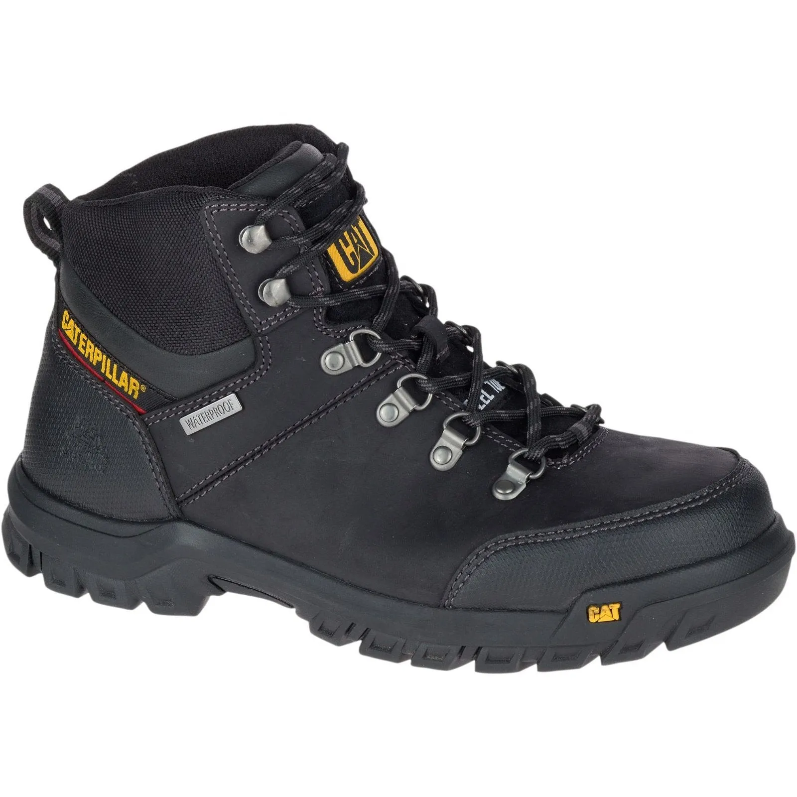 Caterpillar FRAMEWORK ST S3 WR HRO SRA P722603 Black Steel Toe Work Boot