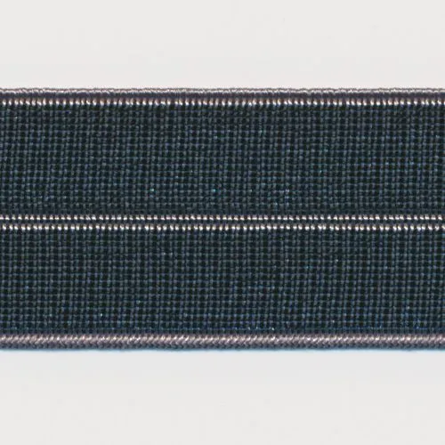 Chambray Stretch Tape #49 Charcoal