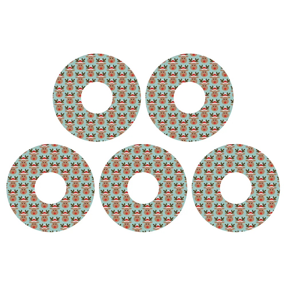 Christmas rudolph adhesive patches - all devices.