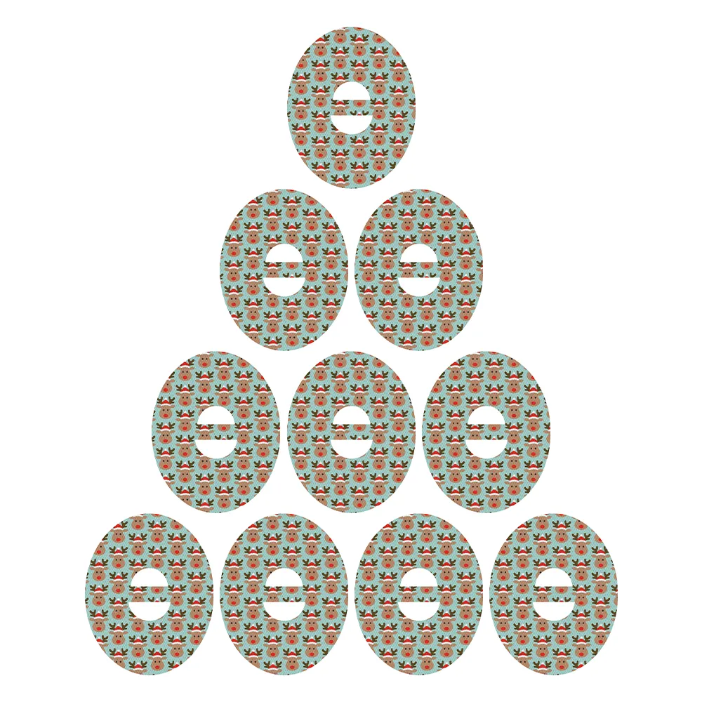 Christmas rudolph adhesive patches - all devices.