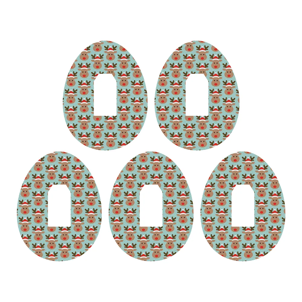 Christmas rudolph adhesive patches - all devices.