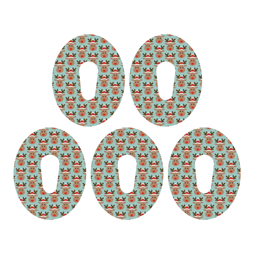 Christmas rudolph adhesive patches - all devices.