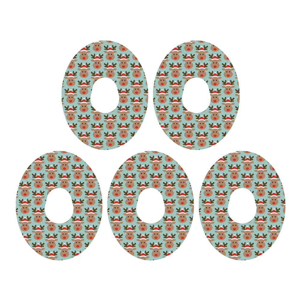 Christmas rudolph adhesive patches - all devices.