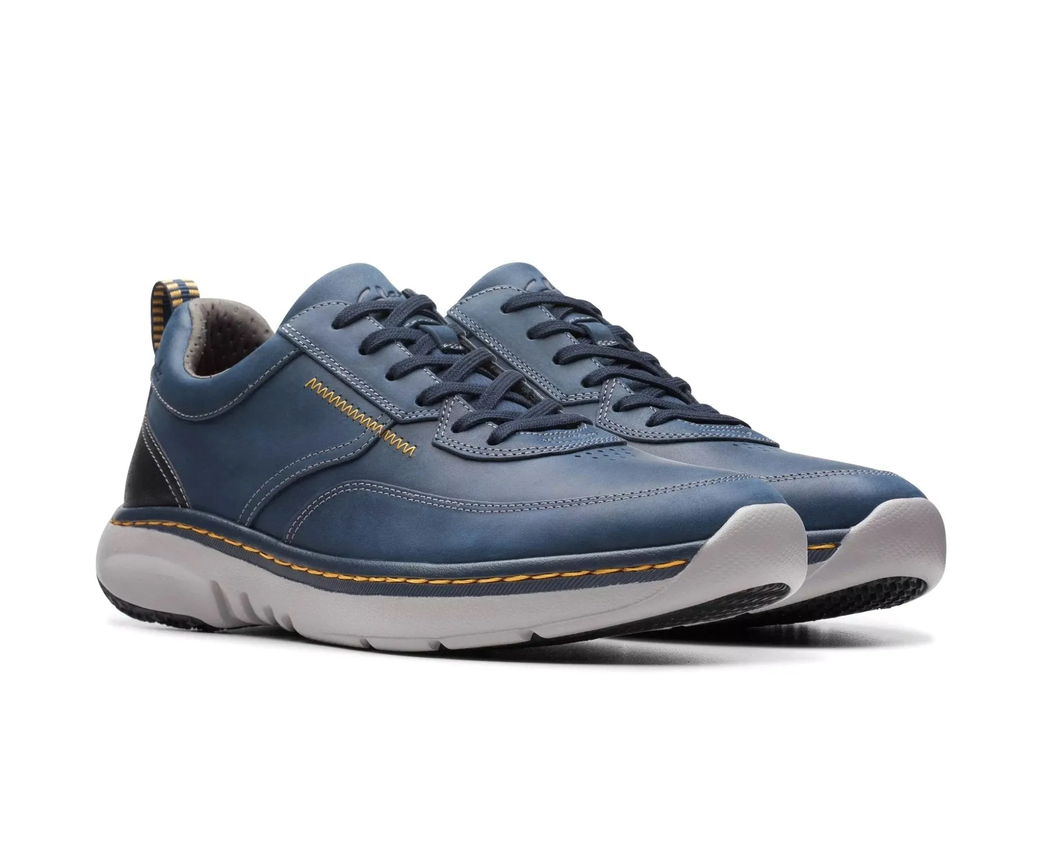 'ClarksPro Lace' men's wide fit (H) sneaker - Blue