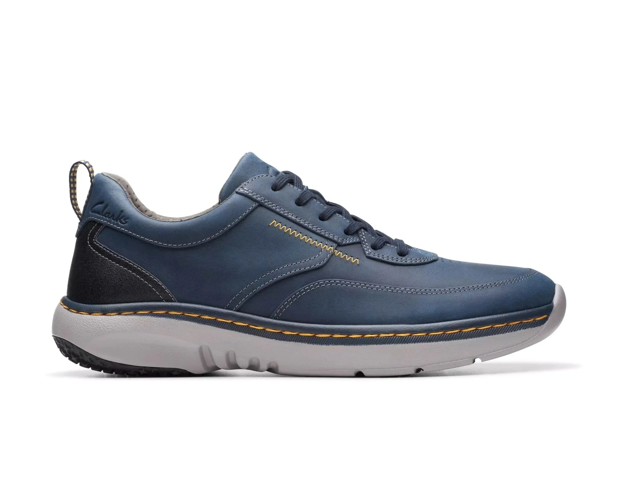 'ClarksPro Lace' men's wide fit (H) sneaker - Blue