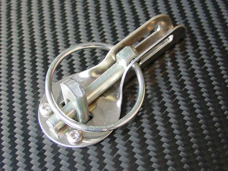 COMPETITION BONNET PIN KIT,STAINLESS STEEL
