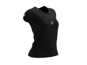 COMPRESSPORT Women's Performance SS Tshirt:Black Edition 2022