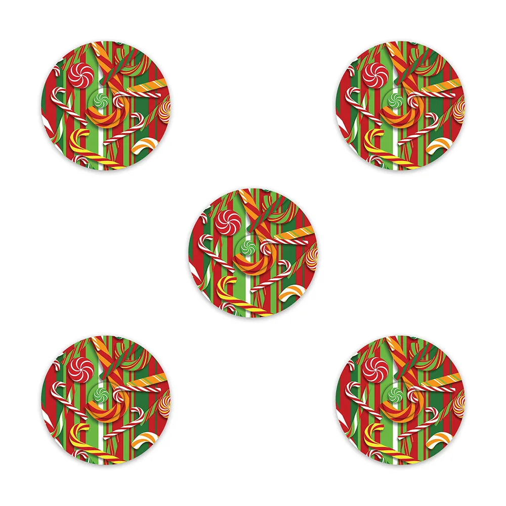 Cotton Candy decorative adhesive patches - all devices.