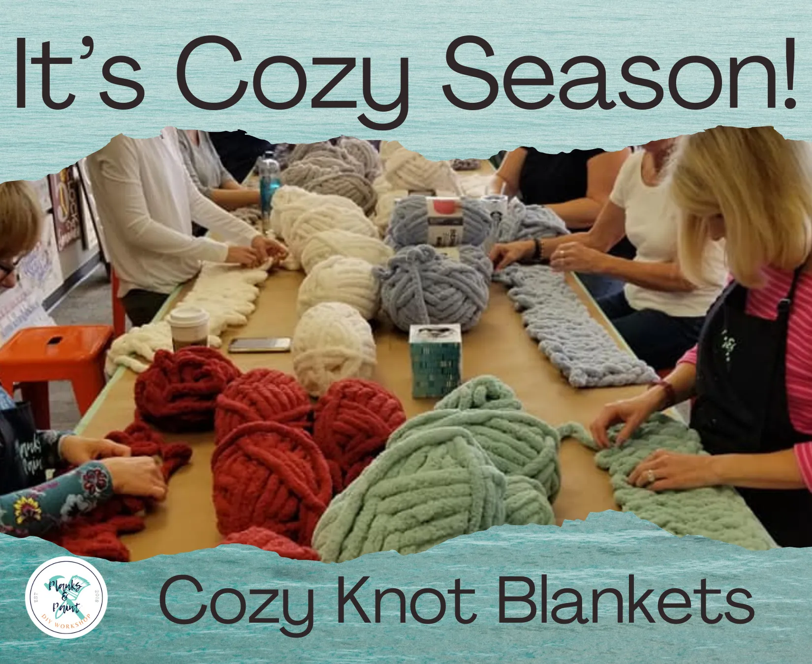 Cozy Knot Blanket Workshop