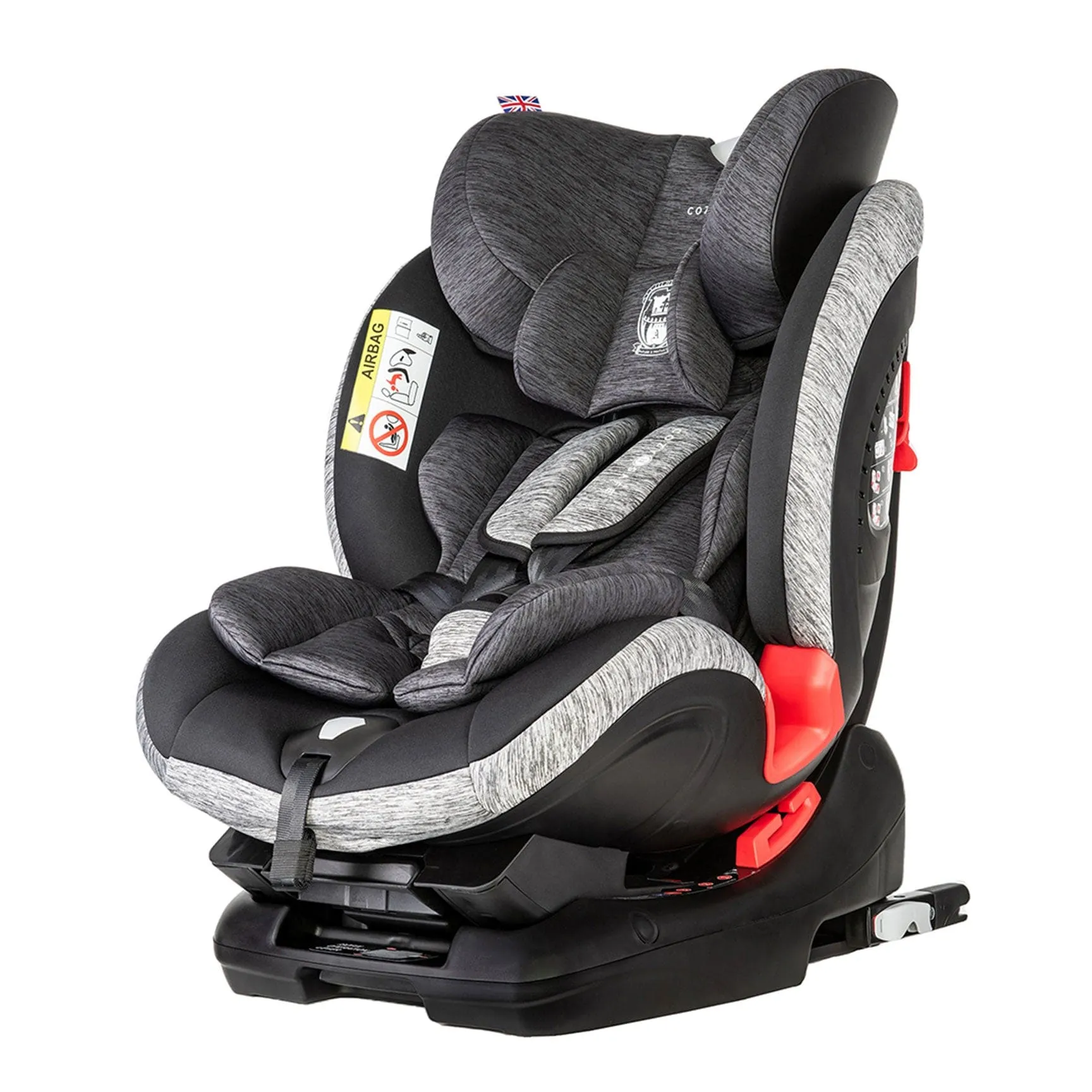 Cozy N Safe Arthur Car Seat - Black/Grey