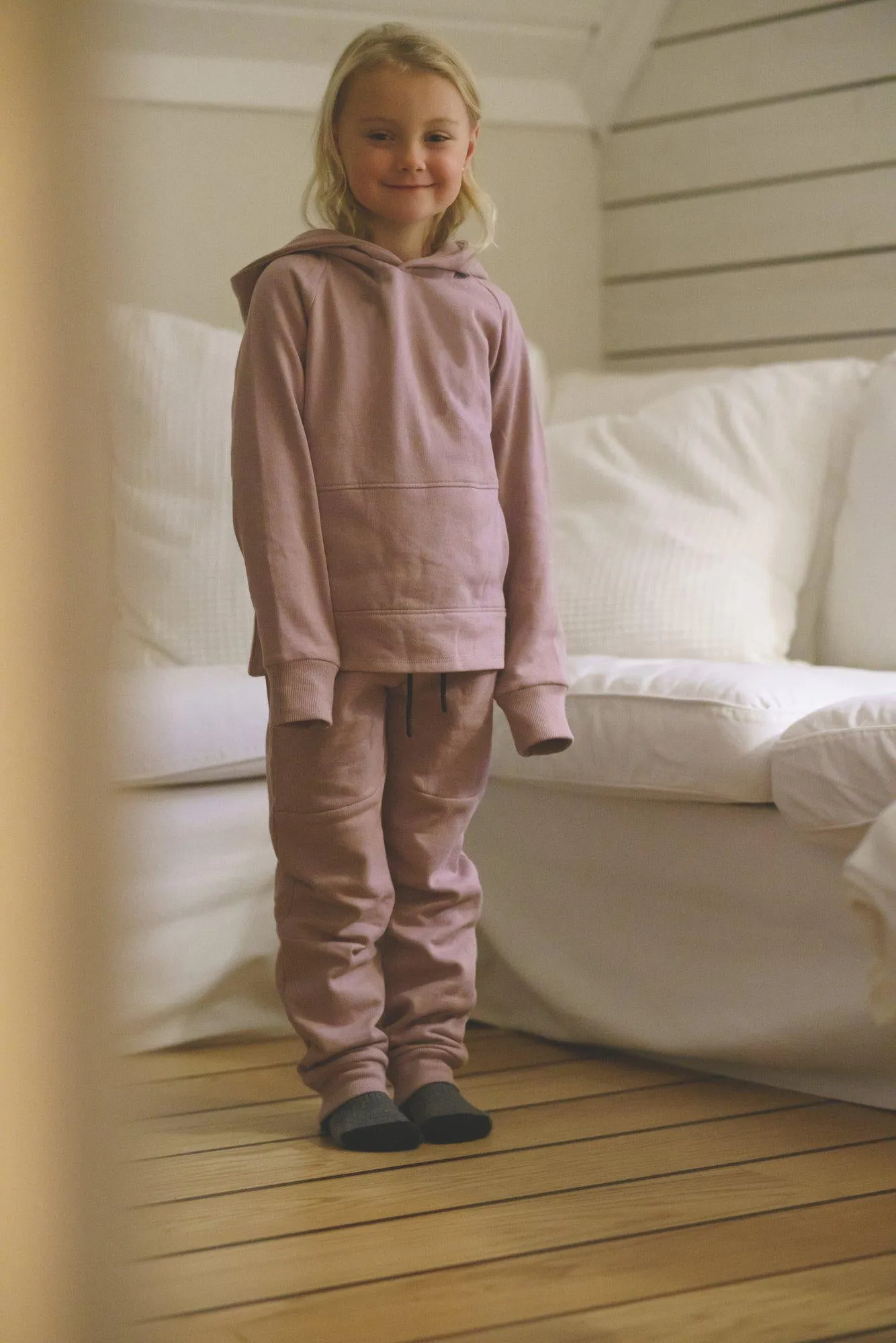 COZY PANTS - DUSTY MAUVE