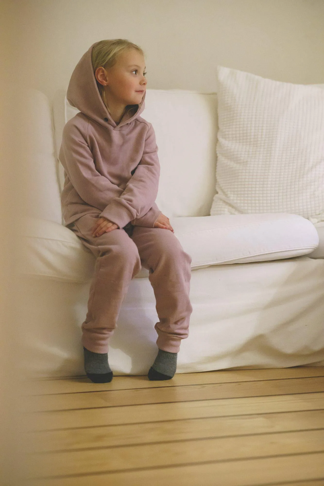 COZY PANTS - DUSTY MAUVE