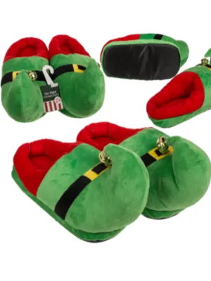 Cuddly slippers, Christmas elf,
