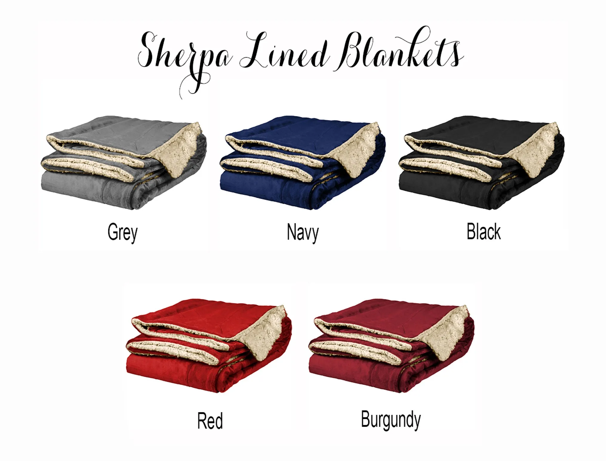 Delta Tau Delta Sherpa Lined Blanket