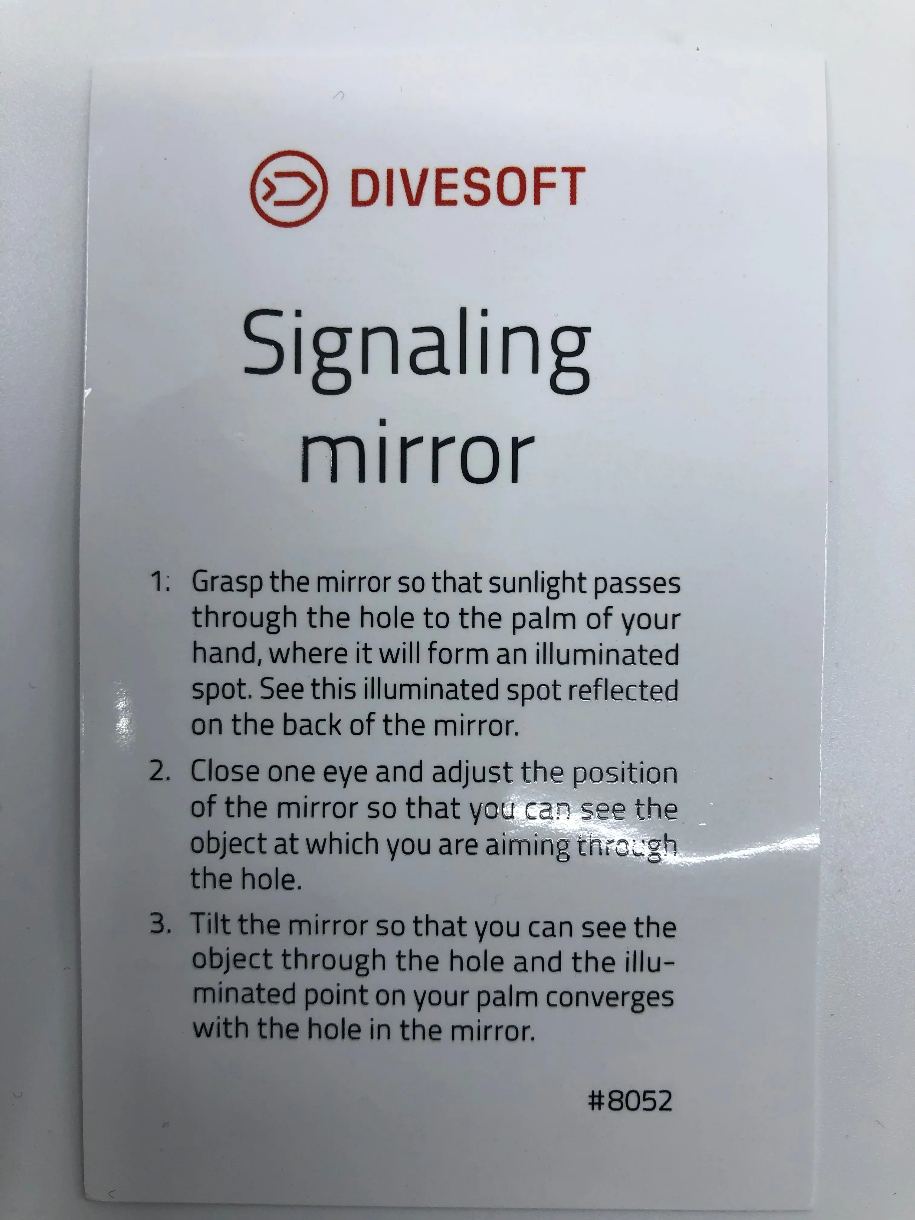Dive Soft Signaling Mirror