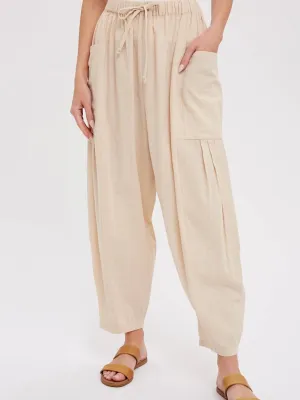 Easy Go Pants: Beige