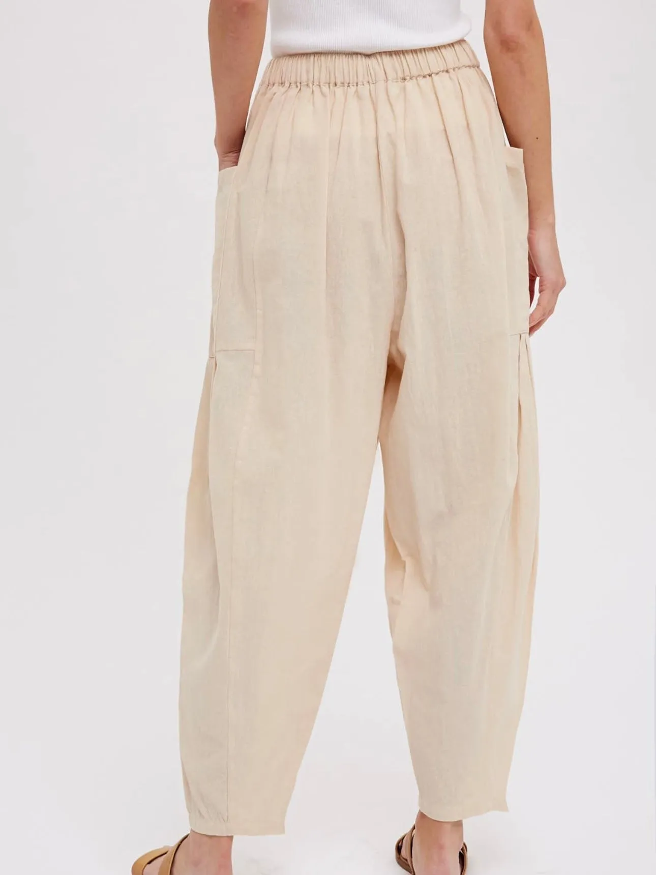 Easy Go Pants: Beige