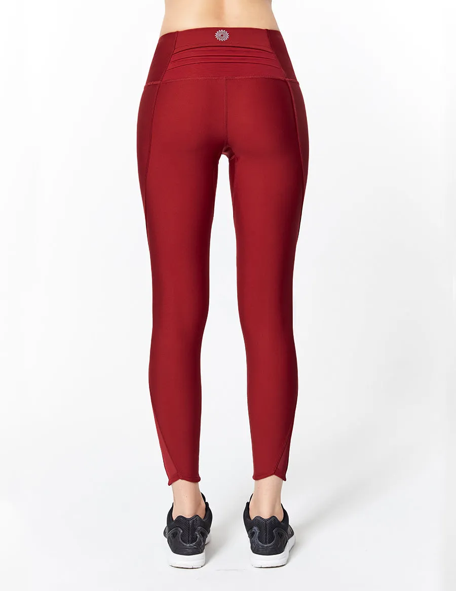 easyoga LESPIRO Gym Chic Tights - R26 Capsicum