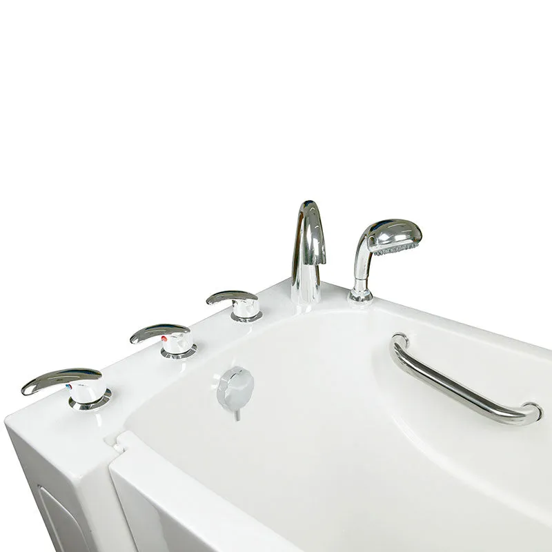 Ella's Bubbles 265302 Narrow 26-in Wide Air Massage Walk In Bath