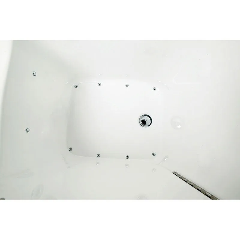 Ella's Bubbles 265302 Narrow 26-in Wide Air Massage Walk In Bath