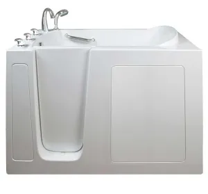 Ella's Bubbles 265302 Narrow 26-in Wide Air Massage Walk In Bath