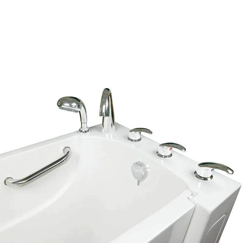 Ella's Bubbles 265302 Narrow 26-in Wide Air Massage Walk In Bath