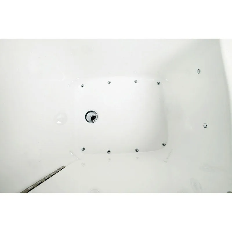 Ella's Bubbles 265302 Narrow 26-in Wide Air Massage Walk In Bath
