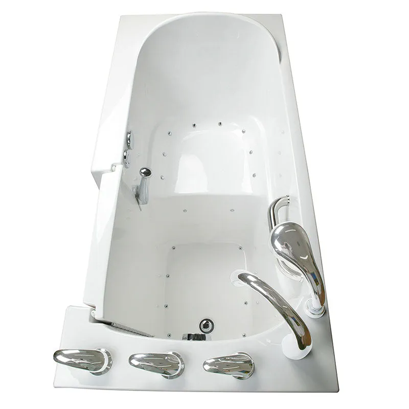 Ella's Bubbles 265302 Narrow 26-in Wide Air Massage Walk In Bath