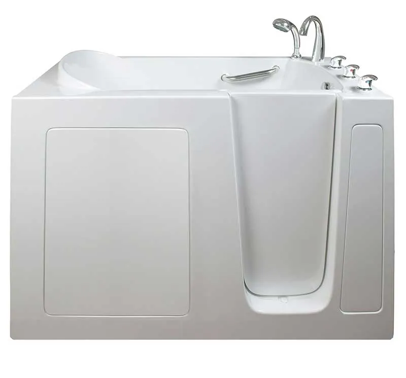 Ella's Bubbles 265303 Narrow 26-in Wide Hydro Massage Walk In Bath