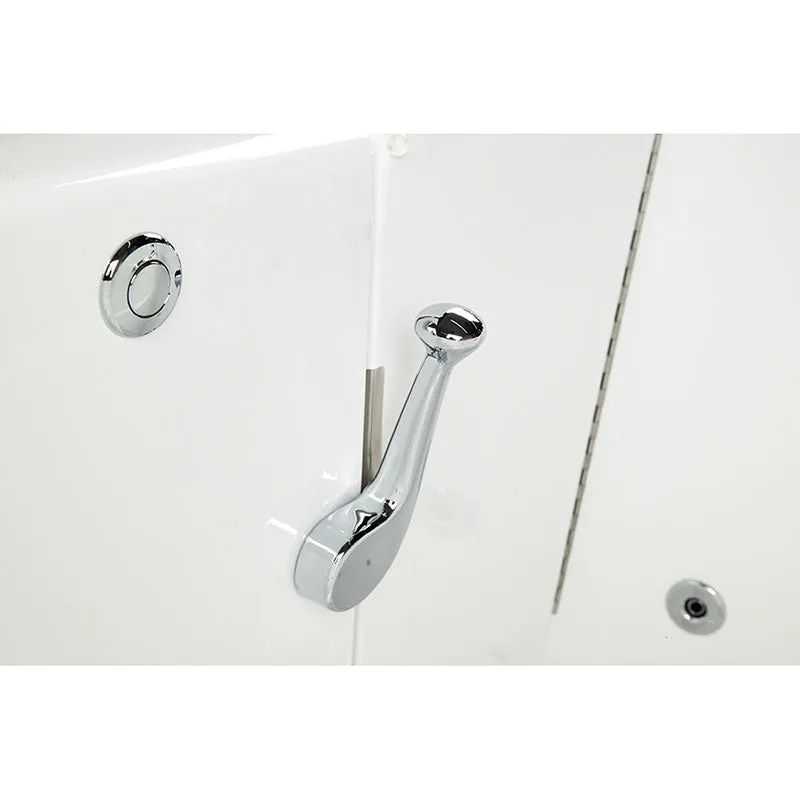 Ella's Bubbles 305212 Low 3.5-in Threshold Air Massage Walk In Bath